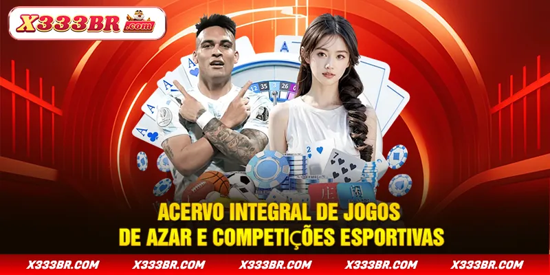 Acervo integral de jogos de azar e competições esportivas