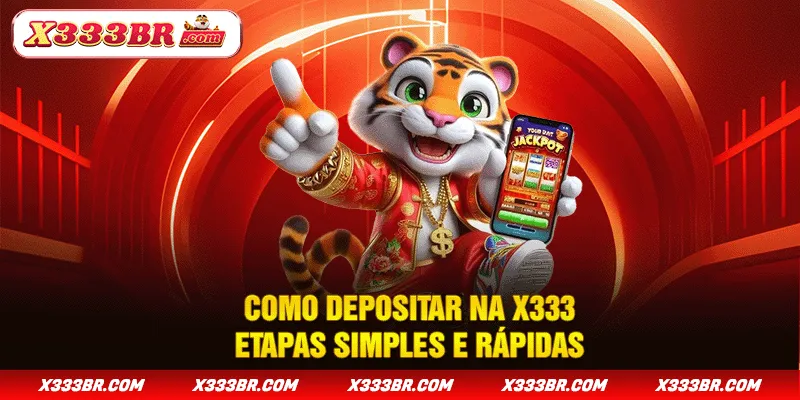 Como Depositar na X333 - Etapas simples e rápidas