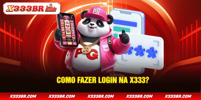 Como fazer login na X333?