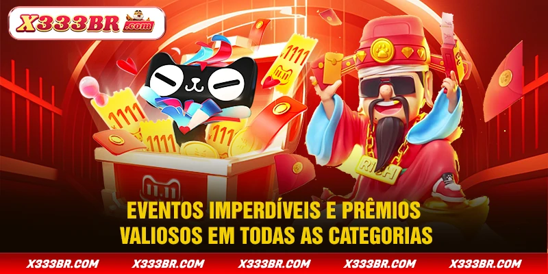 Eventos imperdíveis e prêmios valiosos em todas as categorias