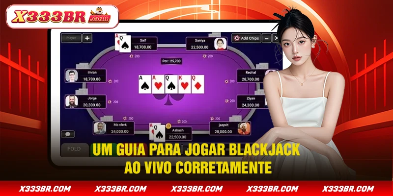 Um guia para jogar Blackjack ao vivo corretamente